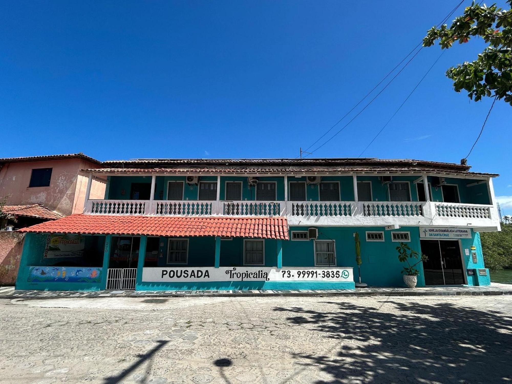 Pousada Tropicalia Tranquilidade A Beira Mar Санта-Крус-Кабралія Екстер'єр фото